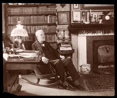 Portrait of the Author Lorimer Stoddard, New York by Byron Company